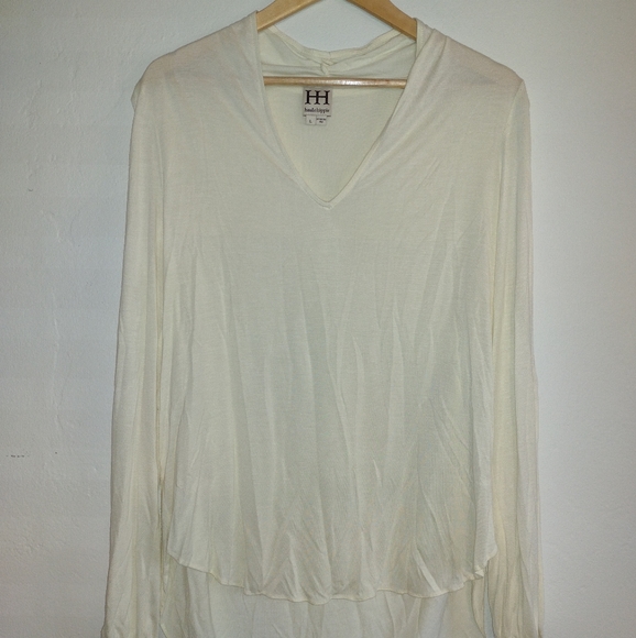 #24 Haute Hippie Ivory Modal Top - Picture 2 of 10